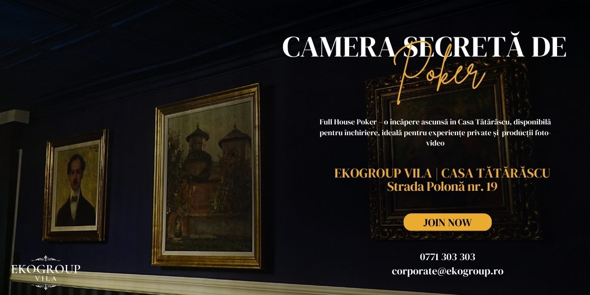 Descoperă rafinamentul de a play poker în intimitatea unei camere secrete Full House Poker